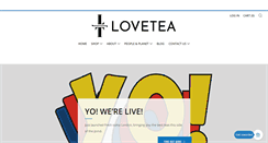 Desktop Screenshot of lovetea.com